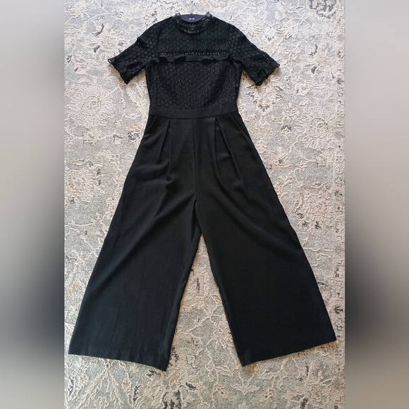 Chelsea28 | Dress Jumpsuit | Size 4 | Black - Picture 4 of 14
